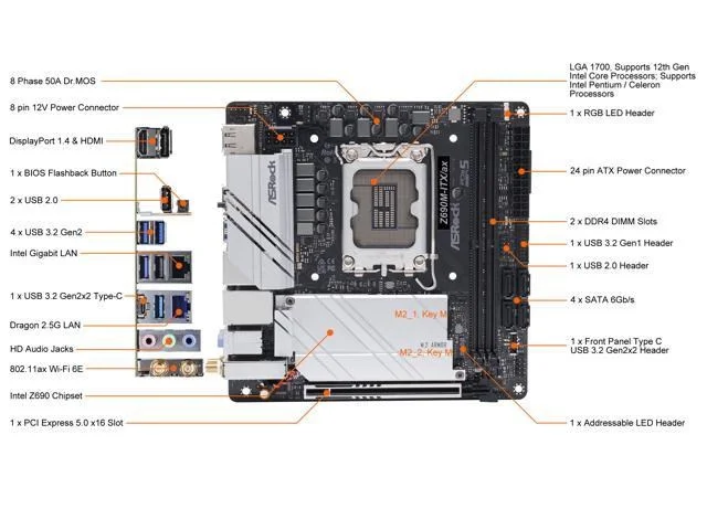 ASRock Z690M-ITX/ax