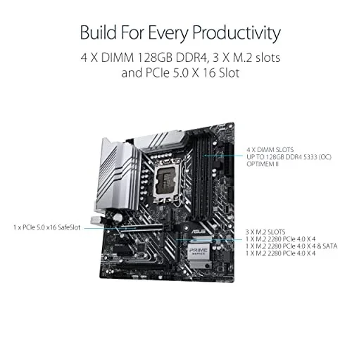 Asus PRIME Z690M-PLUS D4