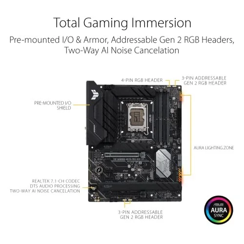 ASUS TUF Gaming H670-PRO WiFi D4