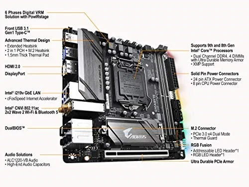 GIGABYTE Z390 I AORUS PRO WIFI