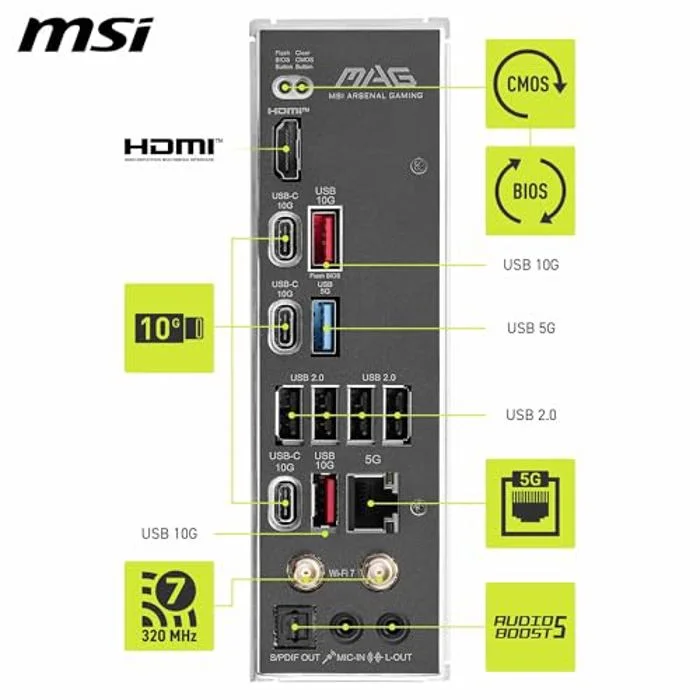 MSI MAG B850 TOMAHAWK MAX WIFI