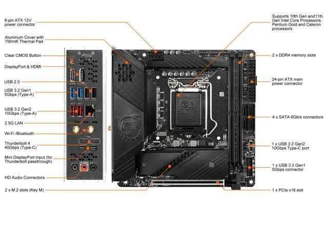 MSI MEG Z590I UNIFY