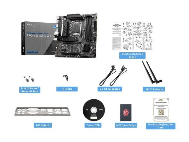 MSI PRO B660M-A WIFI
