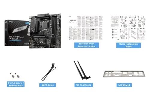 MSI PRO B760M-A WIFI DDR4